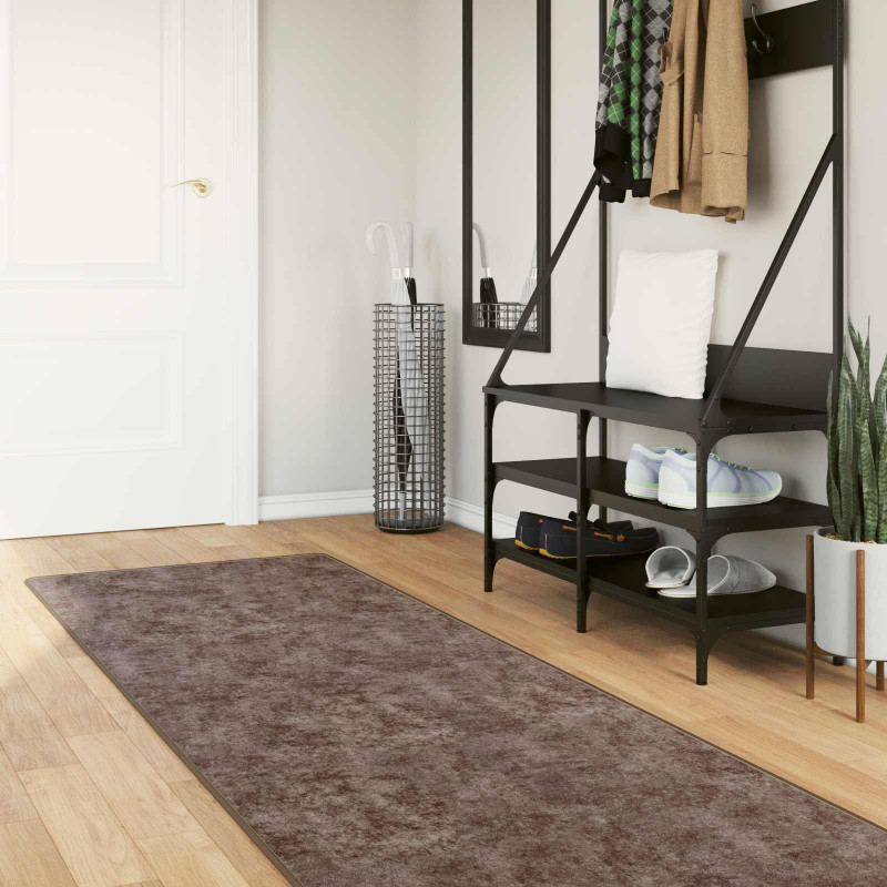 Biegacz dywanowy MARSA Szary 400 x 80 cm Poliester i PVC
