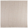 Dywany pokojowe Kwadrat FARO Kremowy 120 x 120 cm Poliester