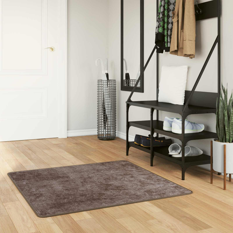 Biegacz dywanowy MARSA Szary 100 x 100 cm Poliester i PVC