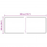 Biegacz dywanowy MARSA Szary 300 x 100 cm Poliester i PVC
