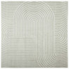 Dywany pokojowe Kwadrat PALMERAS Zielony 200 x 200 cm Poliester