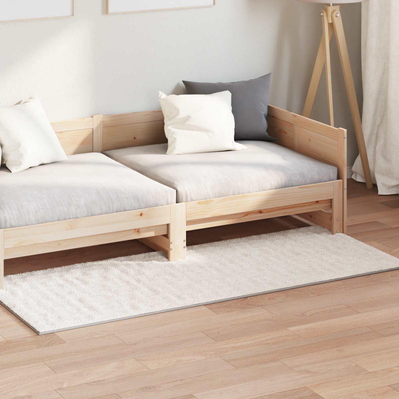 Dywany pokojowe Prostokątny SIROLO Beżowy 200 x 80 cm Poliester