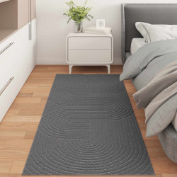 Dywany pokojowe PALMERAS Antracyt 200 x 80 cm Poliester
