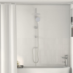 System Prysznicowy Srebrny 47 x 20 x 95 cm Stal nierdzewna