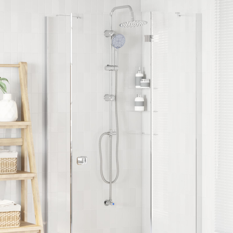 System Prysznicowy Srebrny 47 x 20 x 95 cm Stal nierdzewna