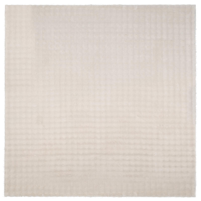 Dywany pokojowe Kwadrat SIROLO Beżowy 120 x 120 cm Poliester