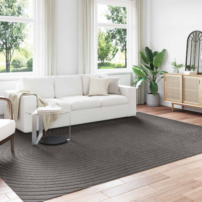 Dywany pokojowe PALMERAS Antracyt 340 x 240 cm Poliester