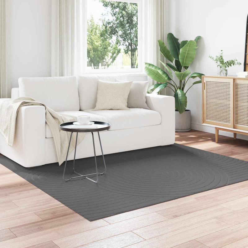 Dywany pokojowe Kwadrat PALMERAS Antracyt 200 x 200 cm