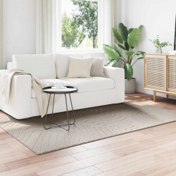 Dywany pokojowe PALMERAS Kremowy 200 x 140 cm Poliester
