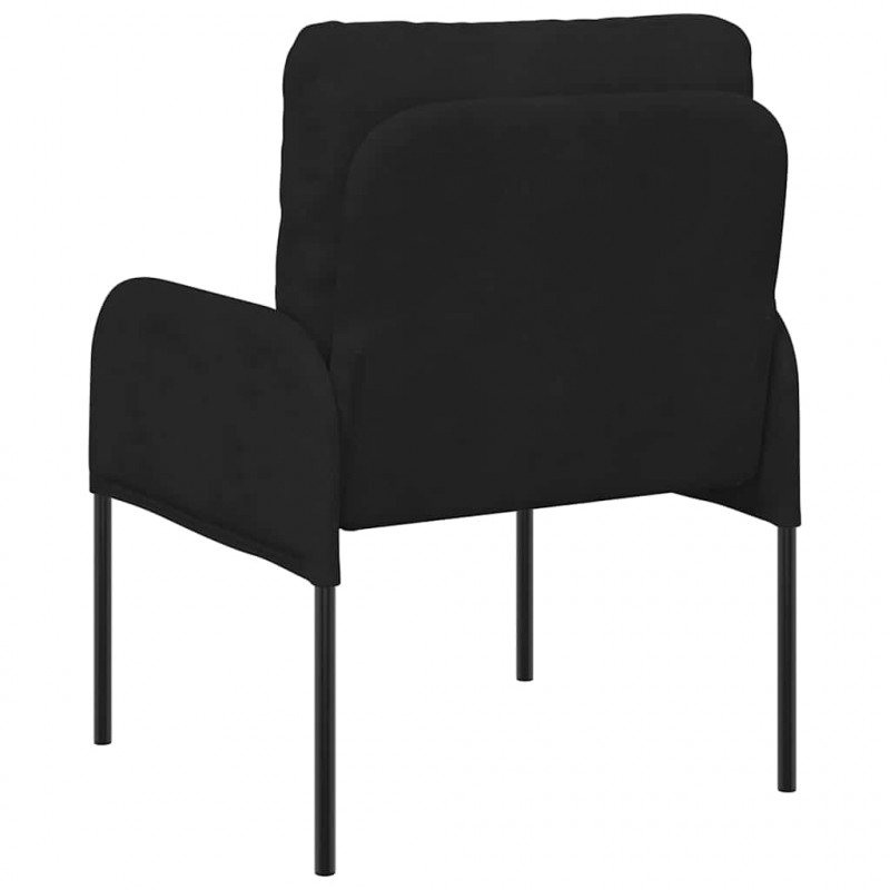 Kanapy z poduszką 55cm Czarny sklejka