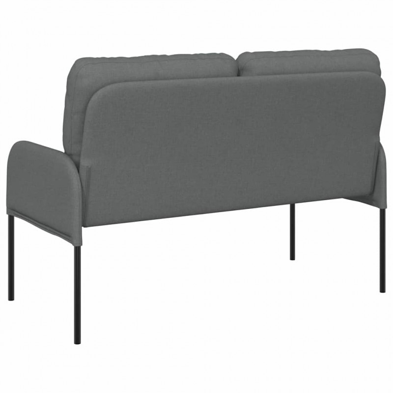 Kanapy z poduszką 110cm Ciemnoszary sklejka