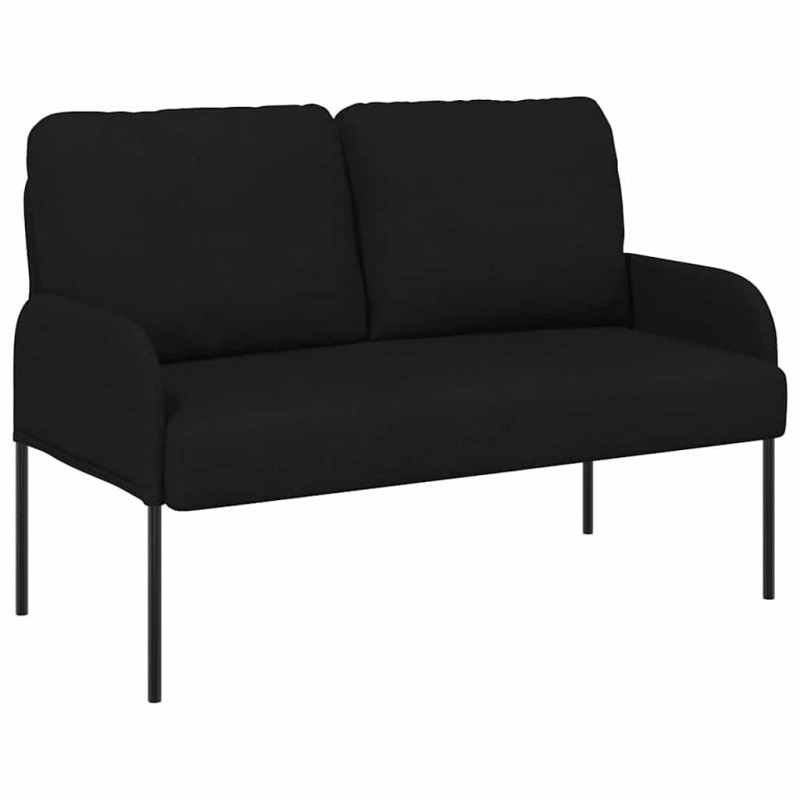 Kanapy z poduszką 110cm Czarny sklejka