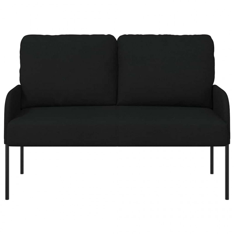 Kanapy z poduszką 110cm Czarny sklejka