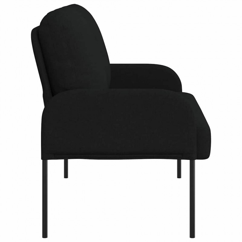 Kanapy z poduszką 110cm Czarny sklejka