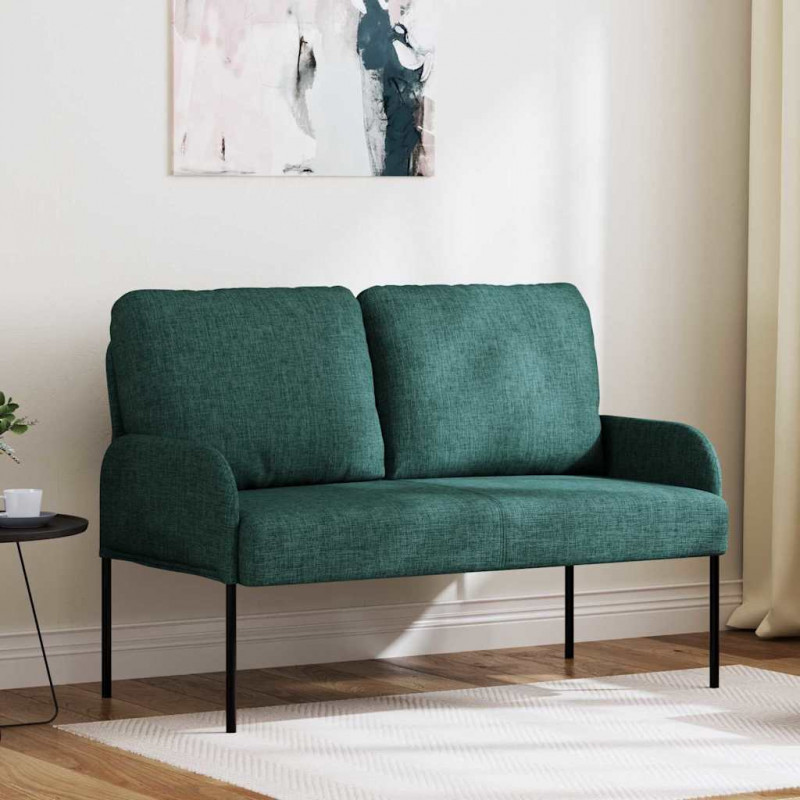 Kanapy z poduszką 110cm Ciemna zieleń sklejka
