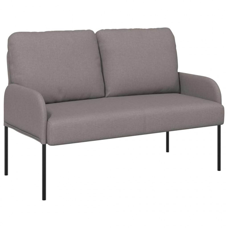 Kanapy z poduszką 110cm Ciemnoszary sklejka