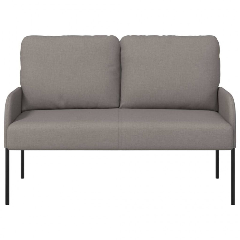 Kanapy z poduszką 110cm Ciemnoszary sklejka