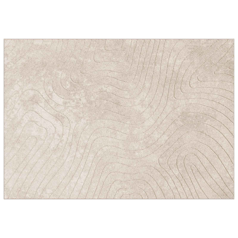 Dywany pokojowe PALMERAS Beżowy 170 x 120 cm Poliester
