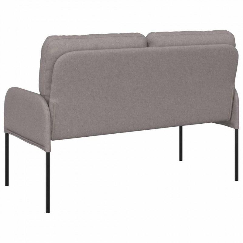 Kanapy z poduszką 110cm Ciemnoszary sklejka