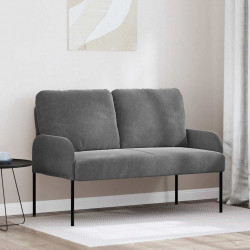 Kanapy z poduszką 110cm Ciemnoszary sklejka
