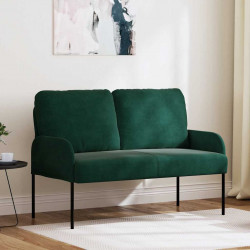 Kanapy z poduszką 110cm Ciemna zieleń sklejka