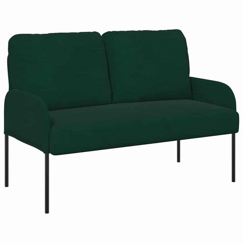 Kanapy z poduszką 110cm Ciemna zieleń sklejka