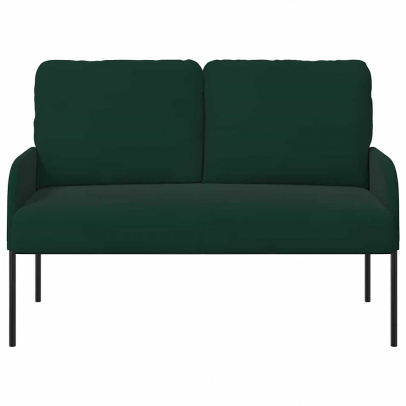 Kanapy z poduszką 110cm Ciemna zieleń sklejka