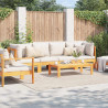 Dywany pokojowe Kwadrat PALMERAS Beżowy 240 x 240 cm Poliester
