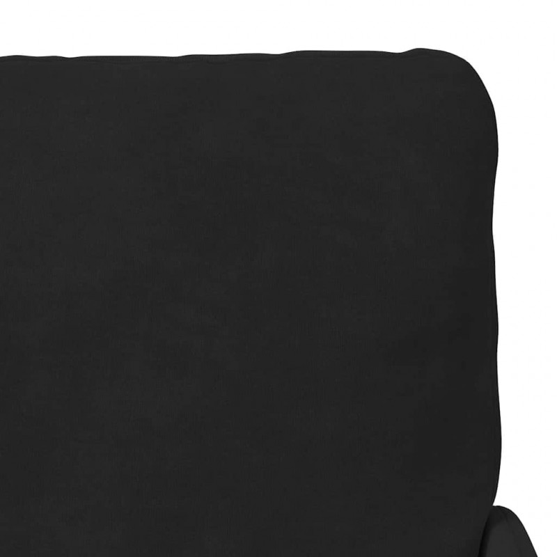 Kanapy z poduszką 110cm Czarny sklejka