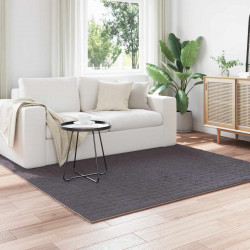 Dywany pokojowe Kwadrat SIROLO Antracyt 120 x 120 cm Poliester