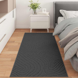 Dywany pokojowe PALMERAS Antracyt 150 x 80 cm Poliester