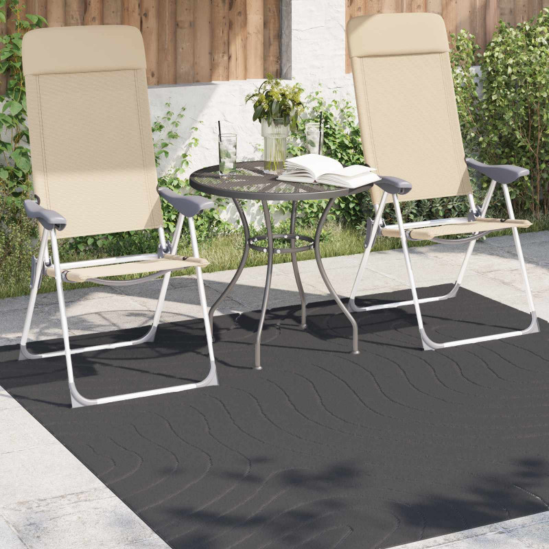 Dywany pokojowe Kwadrat PALMERAS Antracyt 200 x 200 cm