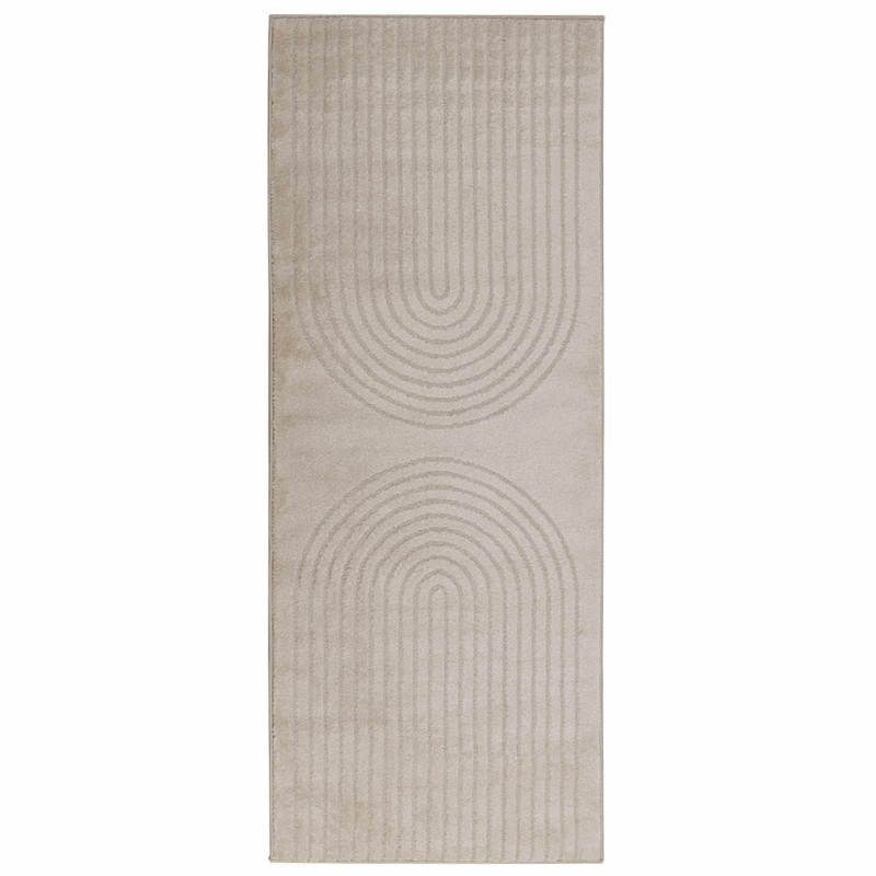 Dywany pokojowe Prostokątny GALATI Beżowy 200 x 80 cm Poliester