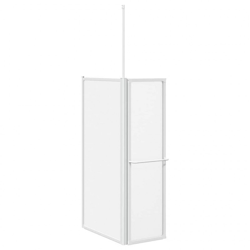 Ekran do kąpieli Mrożone 120 x 70 x 137 cm Aluminium
