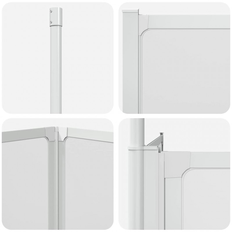 Ekran do kąpieli Mrożone 120 x 70 x 137 cm Aluminium