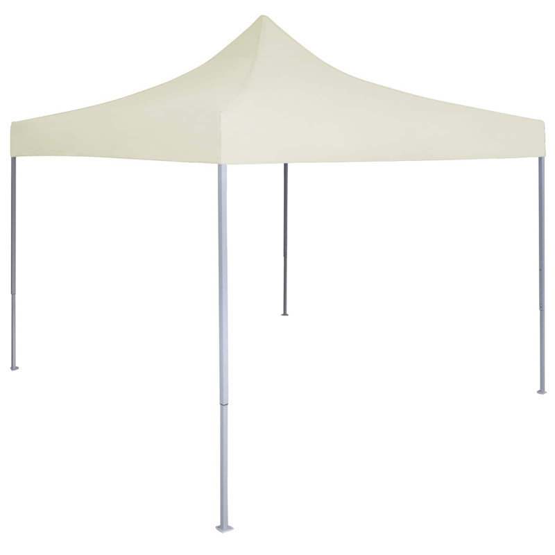 Namiot Imprezowy Kremowy 200 x 200 x 315 cm Materiał Oxford