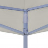 Namiot Imprezowy Kremowy 200 x 200 x 315 cm Materiał Oxford