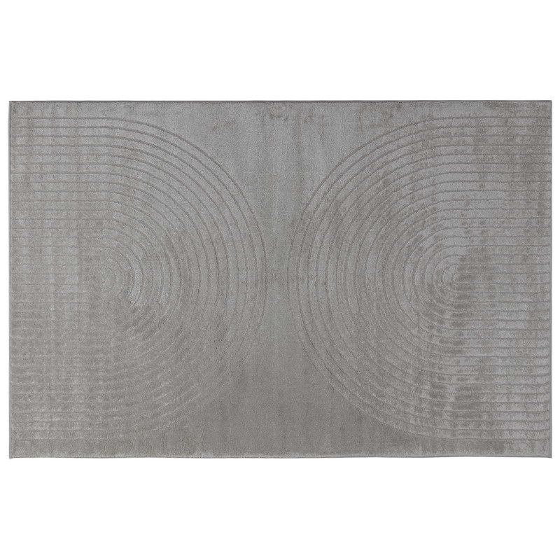 Dywany pokojowe Prostokątny GALATI Szary 200 x 140 cm Poliester
