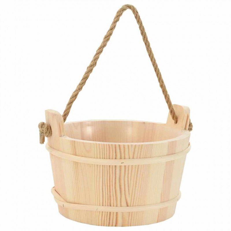 Zestaw akcesoriów do sauny 4 pcs Brązowy