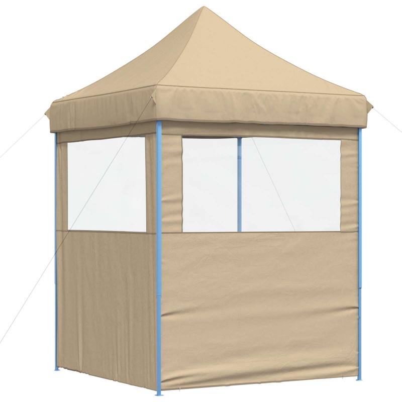 Namiot Imprezowy Beżowy 200 x 200 x 306 cm Materiał Oxford