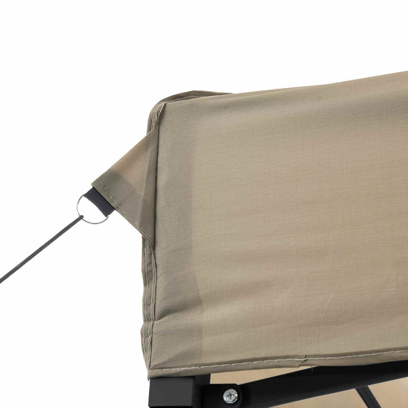 Namiot Imprezowy Ciemnoszary 200 x 200 x 306 cm Materiał Oxford