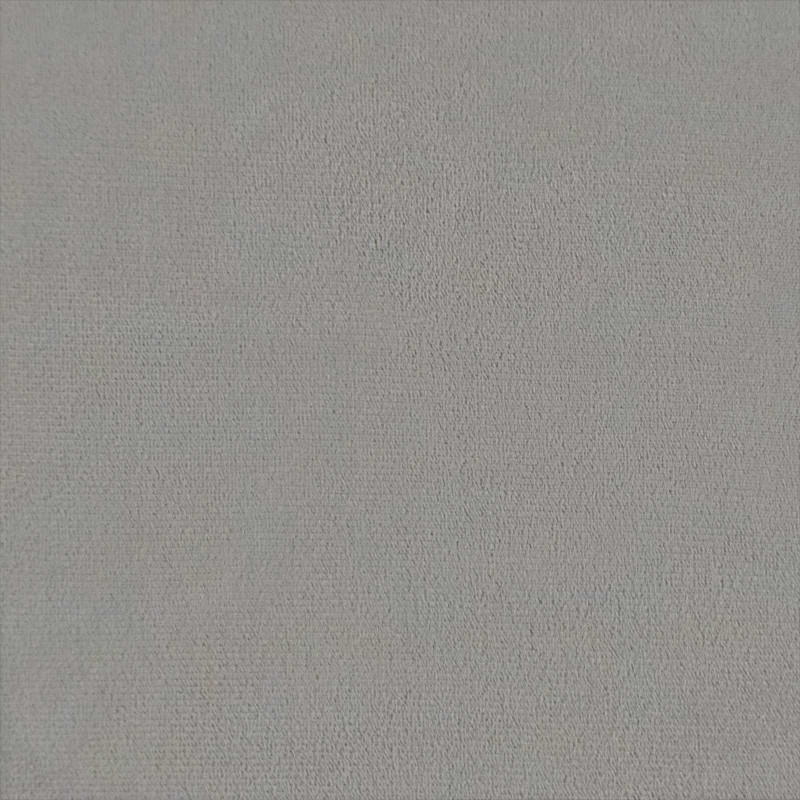 Leżak z poduszką Jasnoszary 91 x 157 x 91 cm Aksamit