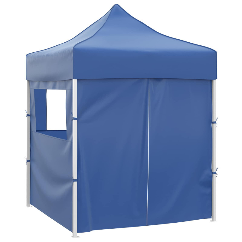 Namiot Imprezowy Niebieski 200 x 200 x 315 cm Materiał Oxford
