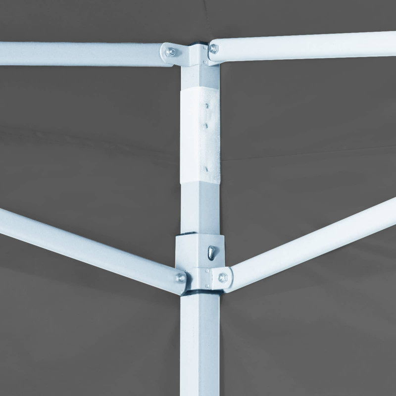 Namiot Imprezowy Antracyt 200 x 200 x 315 cm Materiał Oxford