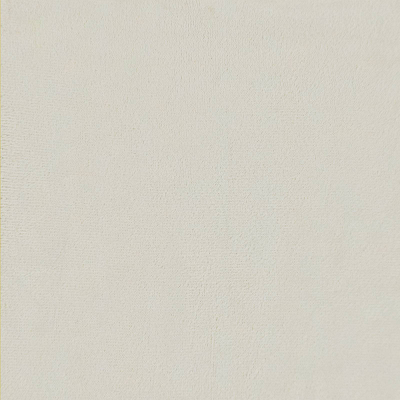 Leżak z poduszką Kremowy 91 x 157 x 91 cm Aksamit