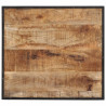 Stolik barowy, 60x55x107 cm, surowe drewno mango
