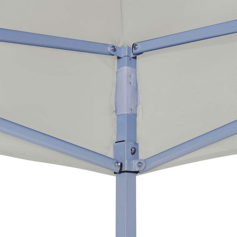 Namiot Imprezowy Kremowy 291 x 291 x 315 cm Materiał Oxford