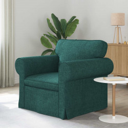 Sofa Ciemna zieleń 95 x 82 x 80 cm tkanina