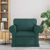 Sofa Ciemna zieleń 95 x 82 x 80 cm tkanina