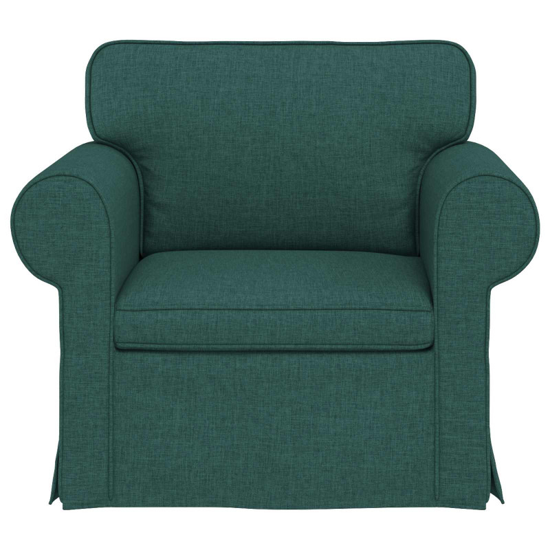 Sofa Ciemna zieleń 95 x 82 x 80 cm tkanina